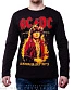 футболка ac/dc angus young "high voltage rock'n'roll. australia est. 1973" д/р