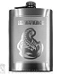 фляга стальная с гравировкой scorpions 10 oz