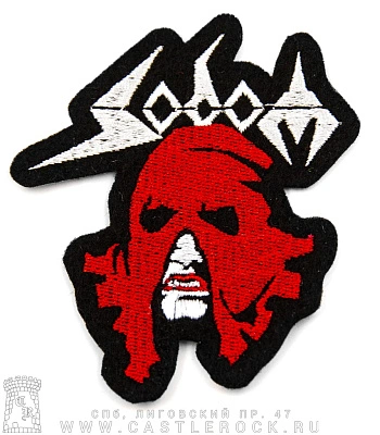 нашивка sodom "in the sign of evil" (вышивка)