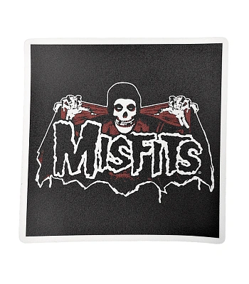 наклейка виниловая misfits (скелет)