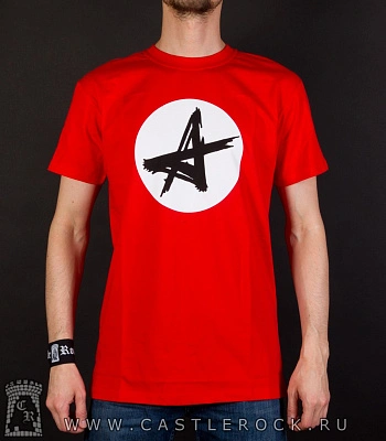футболка алиса (лого, красная)