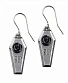 серьги alchemy gothic (алхимия готик) e432 rip rose