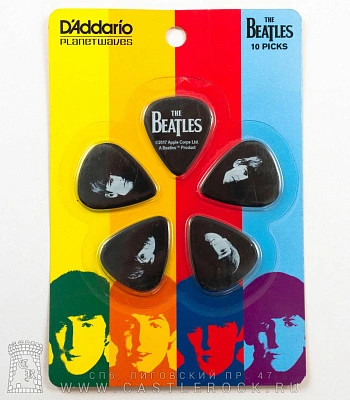 набор медиаторов beatles "meet the beatles" (10 шт., 0,50 мм) 1cbk2-10b2