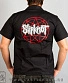 рубашка с коротким рукавом slipknot (лого, 2 кармана)