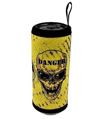 чехол на банку радиация "danger"