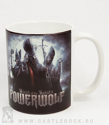 кружка powerwolf "blood of the saints"