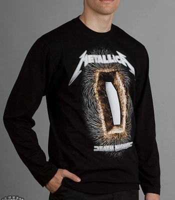 футболка metallica "death magnetic" д/р