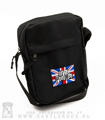сумка на плечо с вышивкой sex pistols