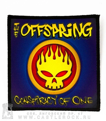нашивка offspring "conspiracy of one"
