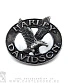 значок цанга harley-davidson (орел)