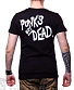 футболка punks not dead "welcome to anarchy" (череп панка)
