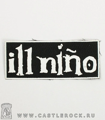 нашивка ill nino (лого белое)