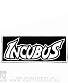 нашивка incubus (лого белое)