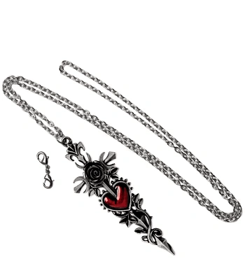 подвес alchemy gothic (алхимия готик) p975 cross of the dark kiss