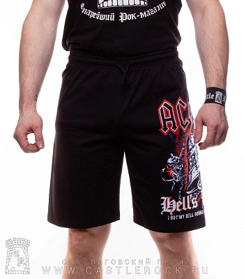 шорты ac/dc "hell's bells"