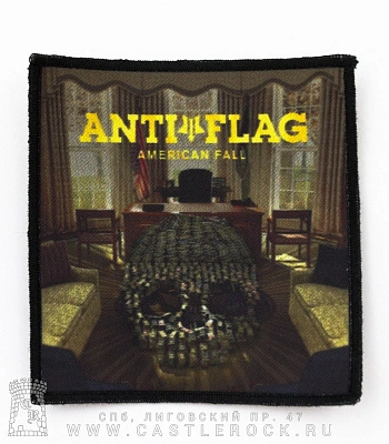 нашивка anti-flag "american fall"