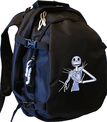 рюкзак с вышивкой джек скеллингтон