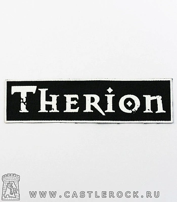 нашивка therion (лого белое)
