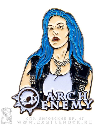 значок цанга arch enemy alissa white-gluz