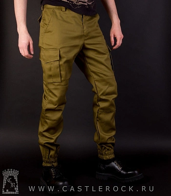 брюки derby оливковые