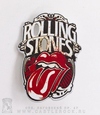 значок цанга rolling stones (лого)