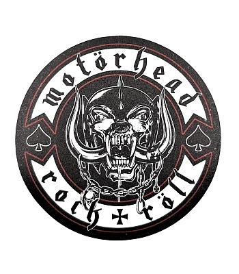 наклейка виниловая motorhead "rock'n'roll" (круглая)