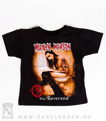 футболка детская marilyn manson "the reverend"