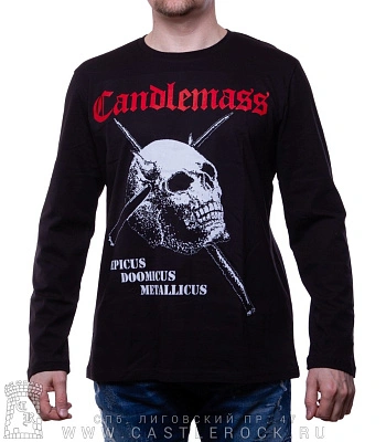 футболка candlemass "epicus doomicus metallicus" д/р