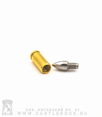 Плаг Сталь Патрон (с резинкой и внутренней резьбой) 4 мм