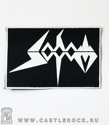 нашивка sodom (надпись белая)