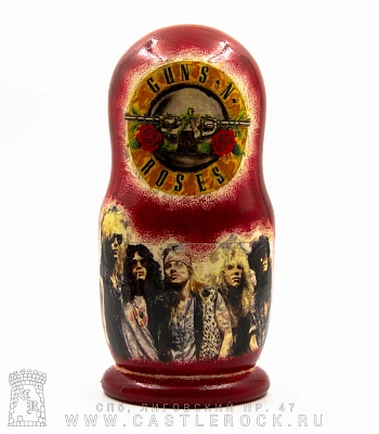 матрешка guns'n'roses