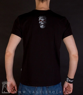 футболка череп шамана (светится)