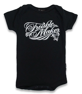 боди детское six bunnies trouble maker