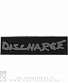 нашивка discharge (лого серое)