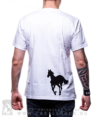 футболка deftones "white pony" (белая)