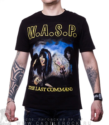 футболка w.a.s.p. "the last command"