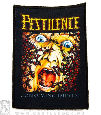 нашивка pestilence "consuming impulse"