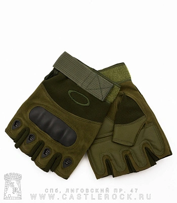 перчатки обр/пал усиленные прорезиненные со вставками (зеленые)