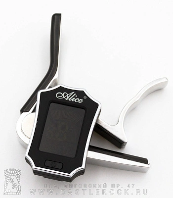 каподастр для классической гитары с тюнером ae7d/sl-c2