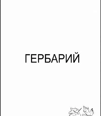 книга "гербарий" никонов а.
