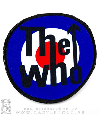 нашивка who (круглая)