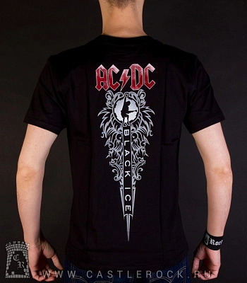 футболка ac/dc "black ice" (лого)