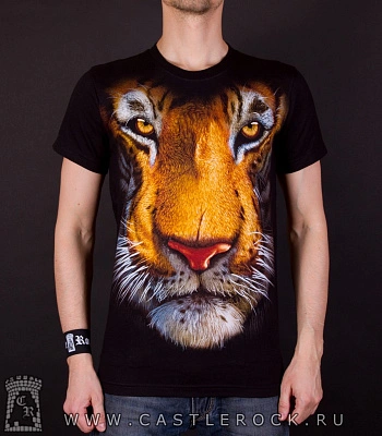 футболка тигр (морда)