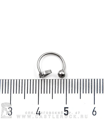 Циркуляр Сталь с Шариком и Сердцем 0,8 х 8 х 3/6