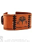 браслет кожаный с гравировкой король и шут