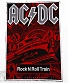 нашивка на спину ac/dc "rock'n'roll train" (вышивка)