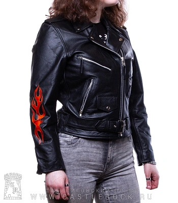 косуха женская new rock w-nrlwj067-s1 (пламя)
