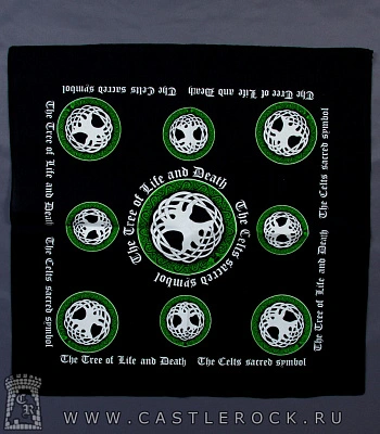 бандана древо жизни иггдрасиль "the tree of life and death"