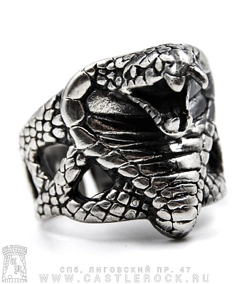 кольцо кобра (большая, разъемное)