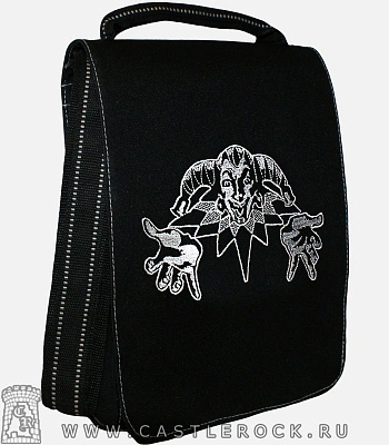 сумка с вышивкой король и шут